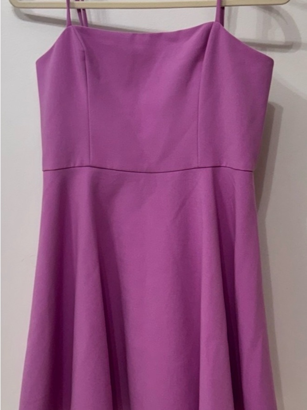 French Connection Party Mini Fit & Flare Dress, Lavender, Size 8 - Picture 2 of 11